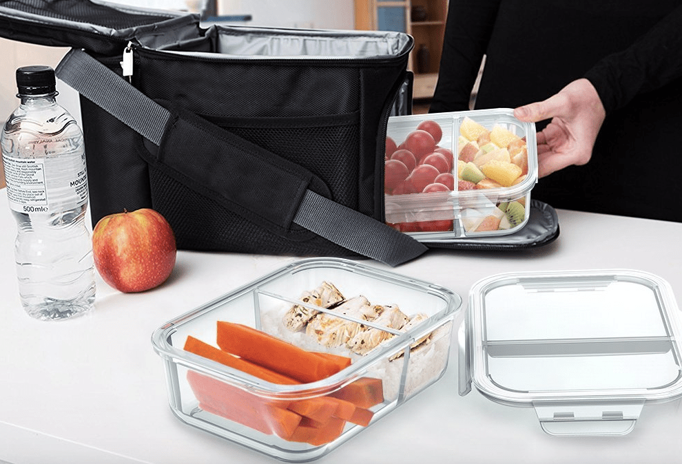 Amazon Glass Food Storage Containers 3 Pack Only 13.99 w/ Snap