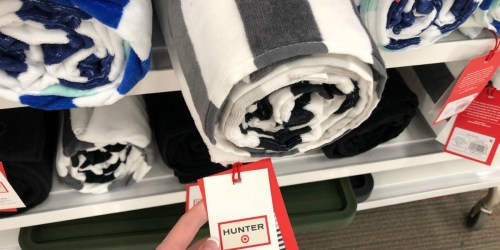 Target.com: Hunter Oversized Beach Towels Only $12.50 (Regularly $25)