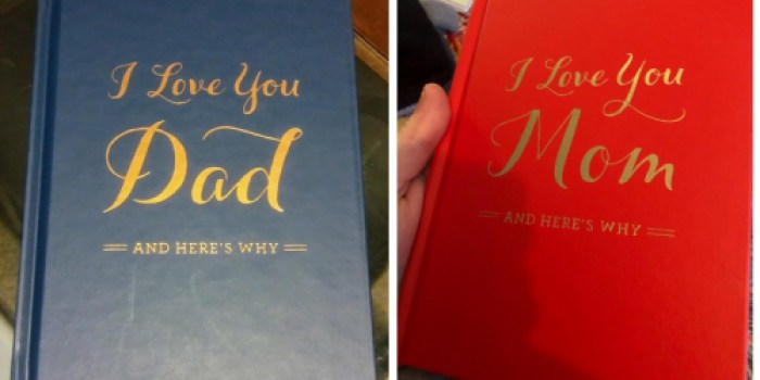 Amazon: I Love You Dad Hardcover Book Only $3.65 (Regularly $11) & More