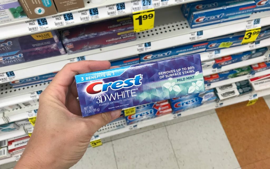 Rite Aid Crest Toothpaste
