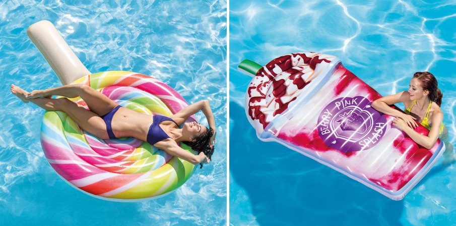 Intex Berry Pink Splash Pool Float
