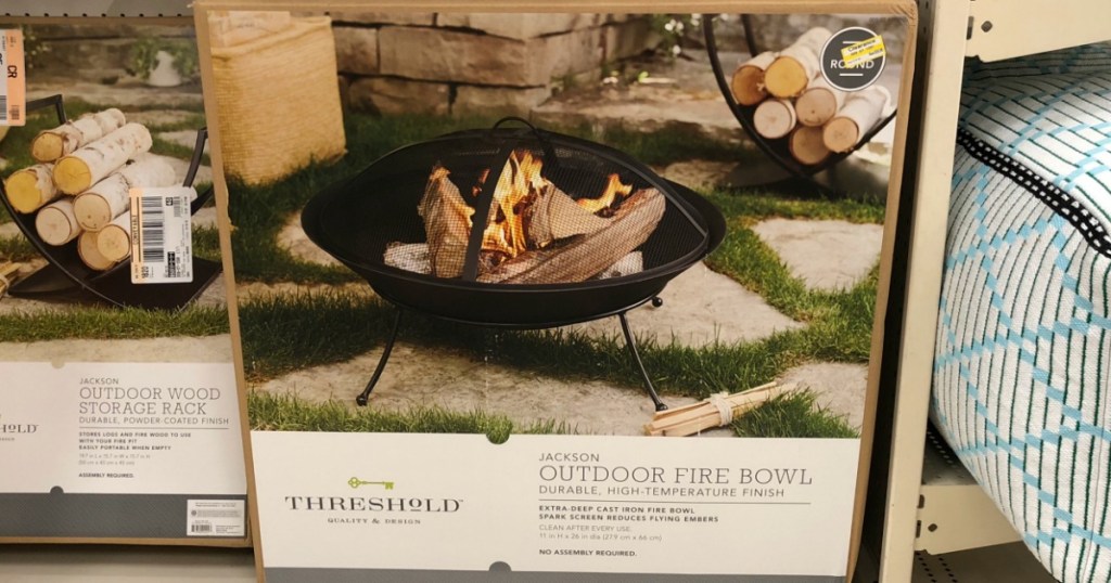 Up To 65 Off Patio Furniture At Target, Target Threshold Rocksprings Fire Pit