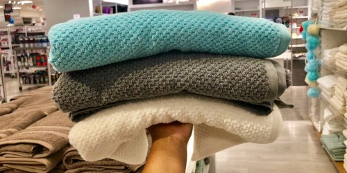 Over 50% Off JCPenney Home Quick Dri Textured Bath Towels (Awesome Reviews)