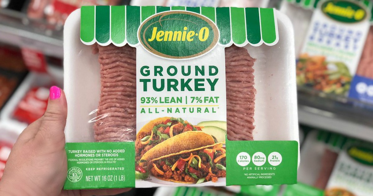 How many calories are in 1 pound of ground turkey High Value 1 50 1 Jennie O Ground Turkey Coupon 1 Pound Package Just 24 At Target After Ibotta Hip2save