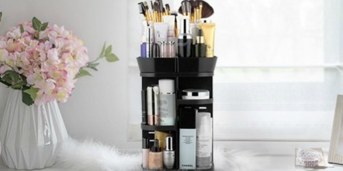 Amazon: Jerrybox Rotating Makeup Organizer Only $12.99 Shipped (Awesome Reviews)