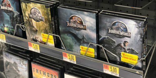 Jurassic Park Movies as Low as $5 + FREE $5 Fandango Movie Credit at Walmart