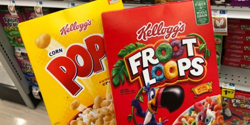 New $1/2 Kellogg’s Coupon = Cereal Boxes Under $1.50 at CVS & Rite Aid