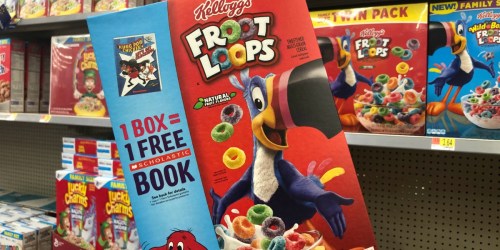 Score Up To 10 FREE Scholastic Kid’s Books When You Buy Kellogg’s Products
