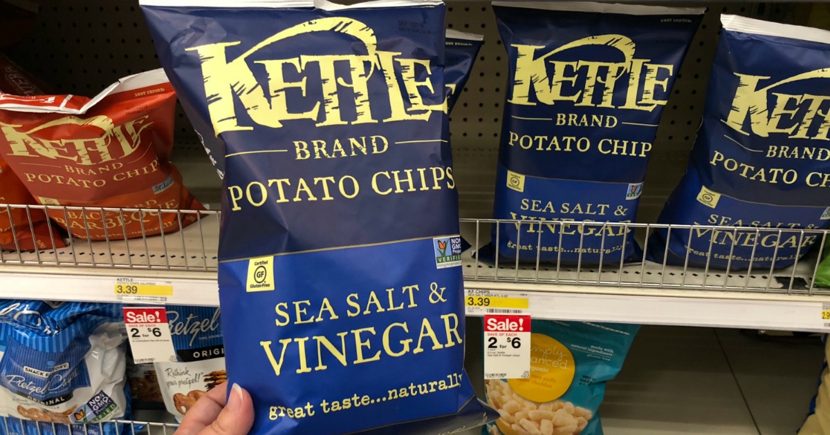 Kettle Brand Chips Just 2 Each After Cash Back at Target