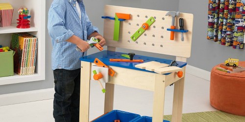 Walmart: KidKraft Deluxe Workbench with Tools Only $28.76 (Regularly $55)