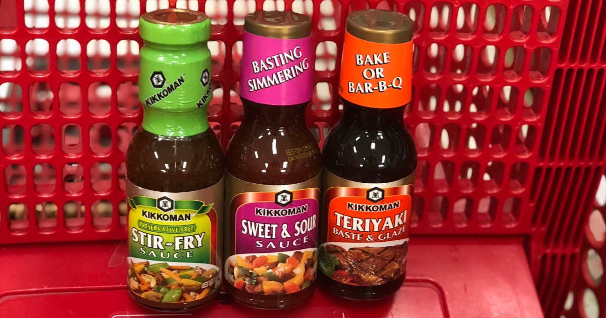 Three New Kikkoman Coupons = Cooking Sauces Only $1.12 at Target