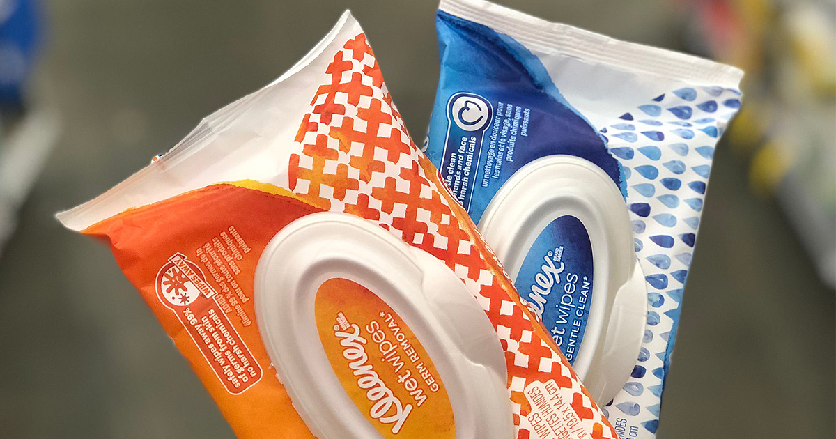 High Value $1/1 Kleenex Wet Wipes Coupon = Just 49¢ Per Pack at Target & More high-value-1-1-kleenex-wet-wipes-coupon-just-49-per-pack-at-target-more