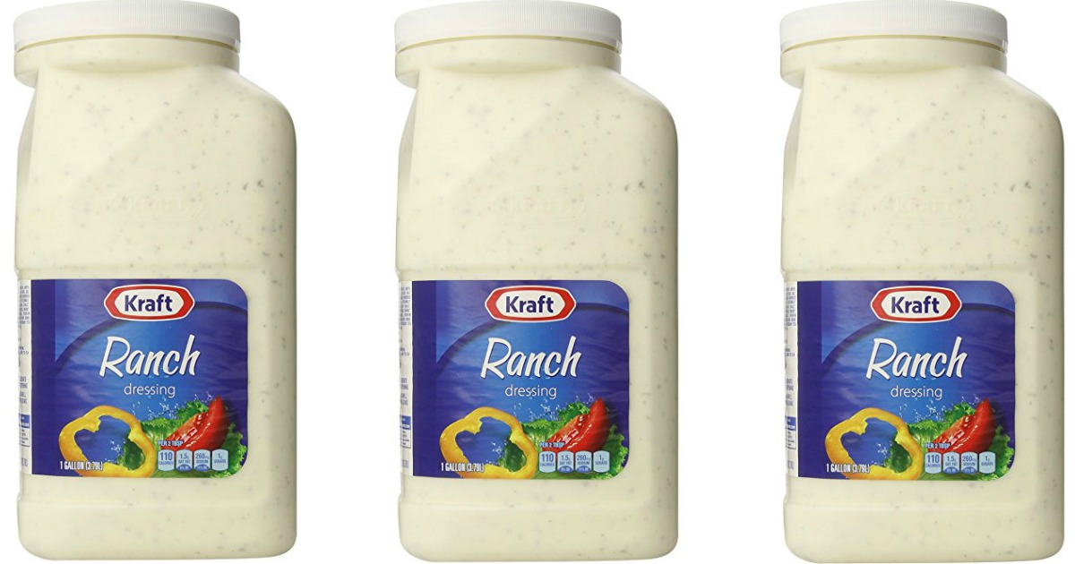Amazon Prime 1Gallon Jug of Kraft Ranch Dressing ONLY 7.68 Shipped