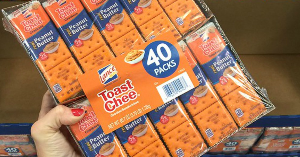Sam's Club Lance 40Count Cracker Packs ONLY 5.63 Shipped (Just 14