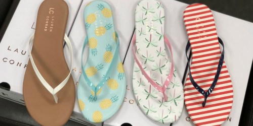 Kohl’s Cardholders: Lauren Conrad Flip Flops as Low as $4.71 Shipped (Regularly $20)