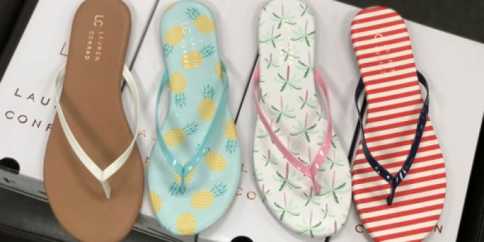 Lauren Conrad Women’s Flip Flops Just $6.79 (Regularly $20) at Kohl’s.com