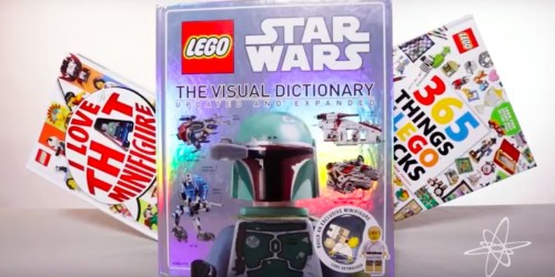 Three LEGO Books AND Two Collector Figures ONLY $21 Shipped