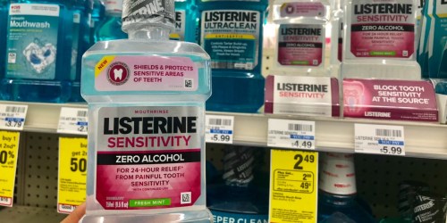 Listerine Mouthwash Just 49¢ After CVS Rewards