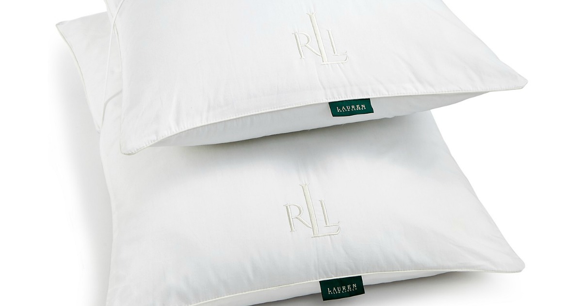 Two Jumbo Down Alternative Pillows Just 9.58 (Regularly 50)