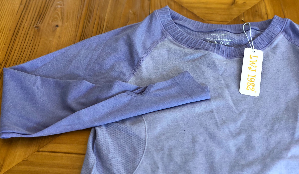 activewear pieces amazon lululemon –– long sleeve running shirts