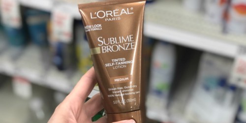 L’Oreal Paris Sublime Bronze Self Tanner Only $3.35 Shipped on Amazon (Reg. $13)