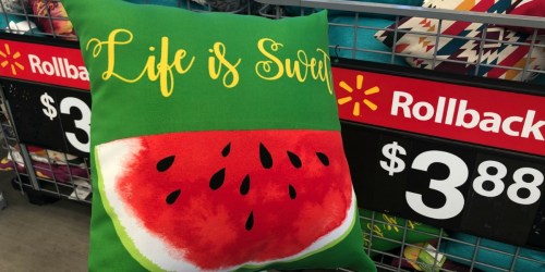 Mainstays Throw Pillows Possibly Just $3.88 at Walmart