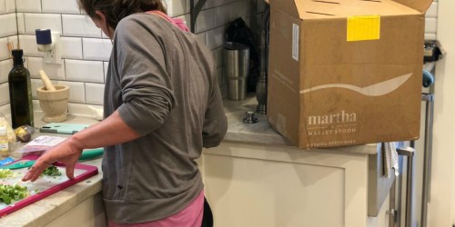 Be a Rock Star in the Kitchen: Martha & Marley Spoon Box ONLY $18 Delivered