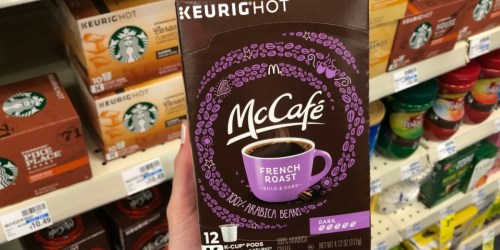 McCafe 12-Count K-Cups Just $3.74 Each After Cash Back & CVS Rewards