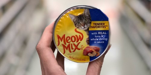 Target: Meow Mix Wet Cat Food Cups Only 24¢ Each & More