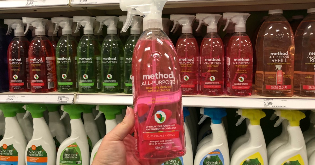25 Off Method Hand Wash, Dish Soap, Cleaners & Detergent at Target