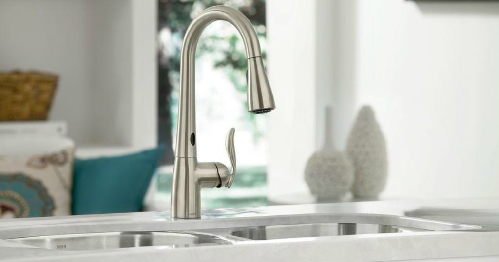 moen arbor motionsense kitchen sink faucet mounting kit