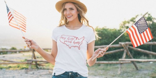 Buy 1 Get 1 Free 4th of July Tees & More + Free Shipping