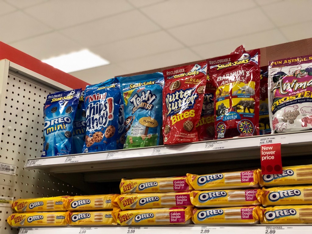 Nabisco Snak Saks as Low as 55¢ Each After Cash Back at Target • Hip2Save