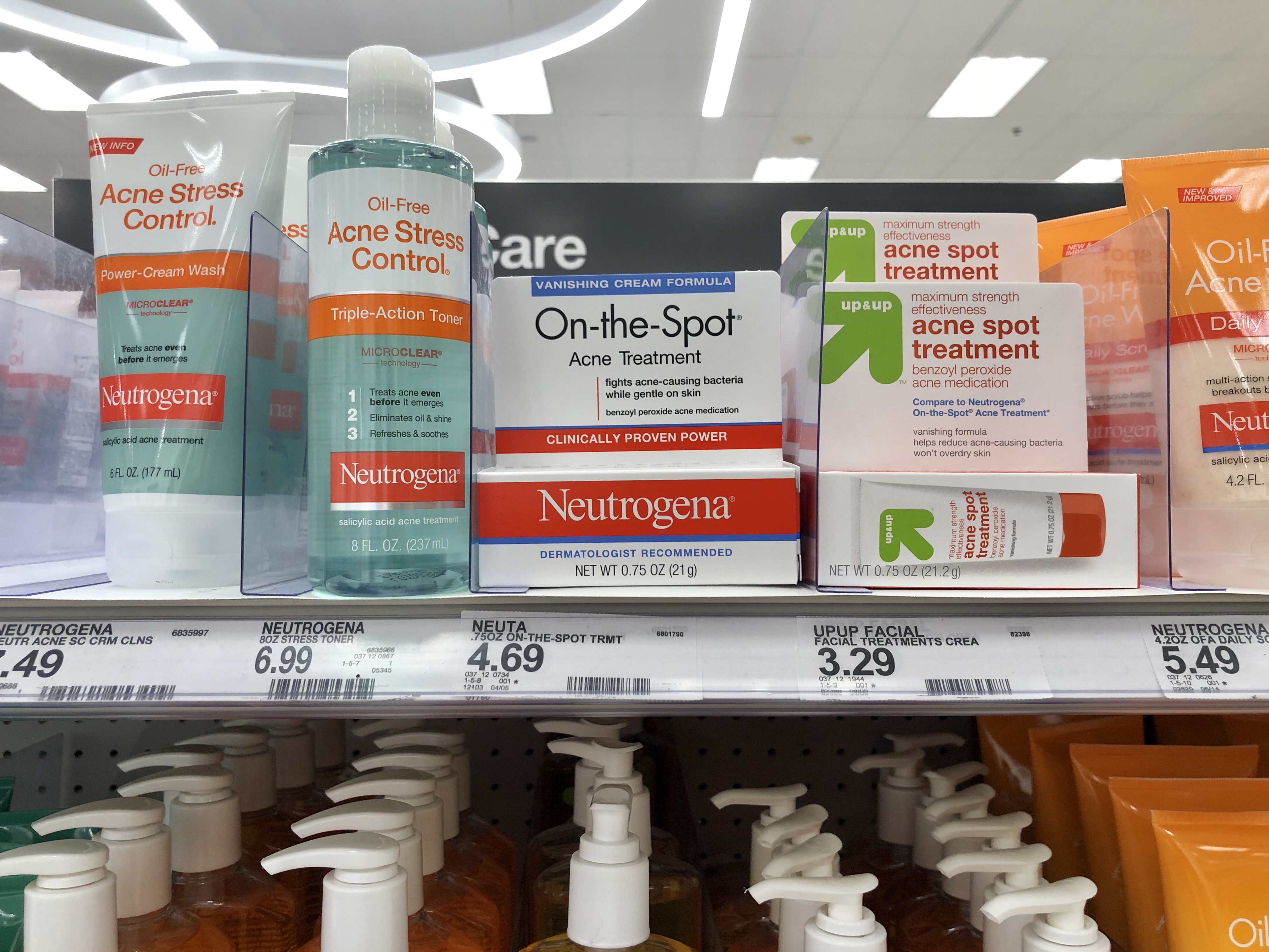 best spot acne treatment target