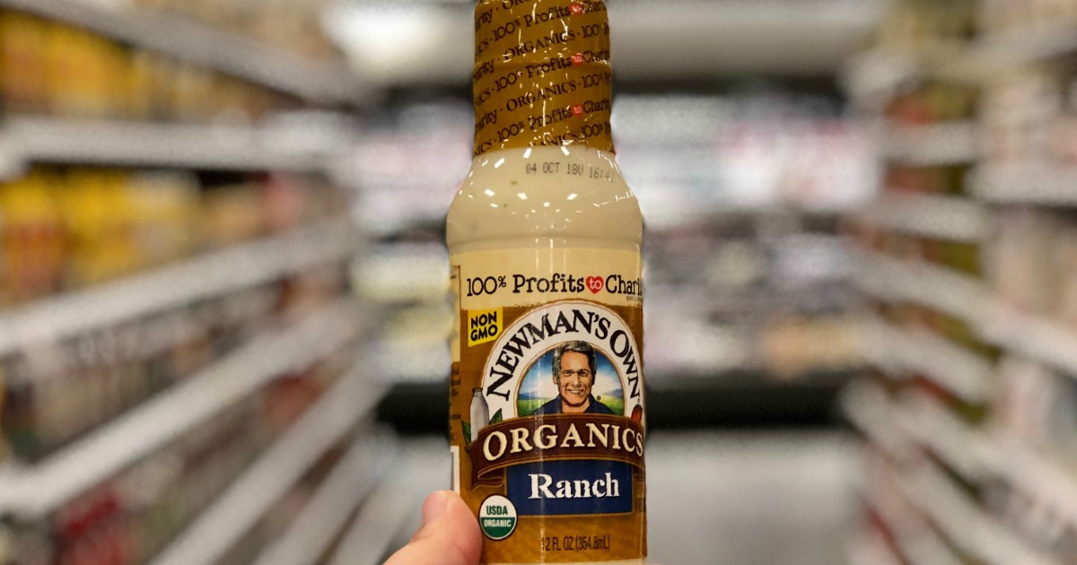 Newman's Own Salad Dressings Just 99¢ at Target & Walmart After Cash Back