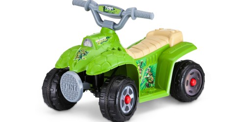 Teenage Mutant Ninja Turtles Quad Ride-On Toy Only $29 (Regularly $80)