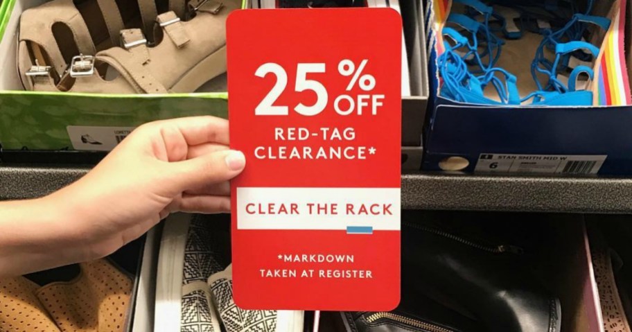 Nordstrom Rack Red Tag Clearance