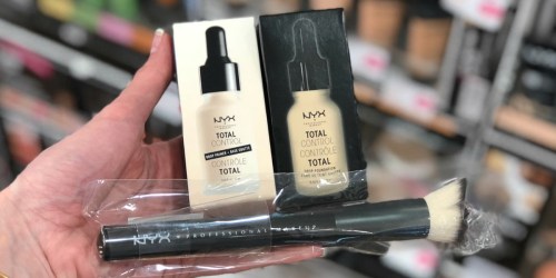 Ulta: NYX Total Control Drop Primer, Foundation AND Brush Only $26.49 (Regularly $45)