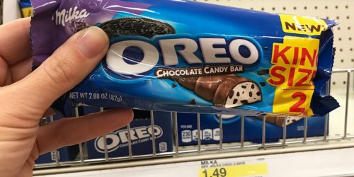 New Buy One Oreo Chocolate Candy Bar & Get One FREE Coupon = King Size Bars 37¢ Each at Target