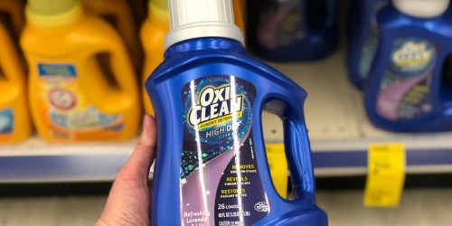 High Value $2/1 OxiClean Laundry Detergent Coupon = Only 99¢ at Walgreens