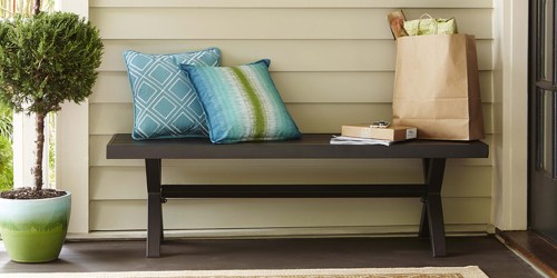 Lowe’s: Steel Patio Bench Only $50 (Regularly $78)