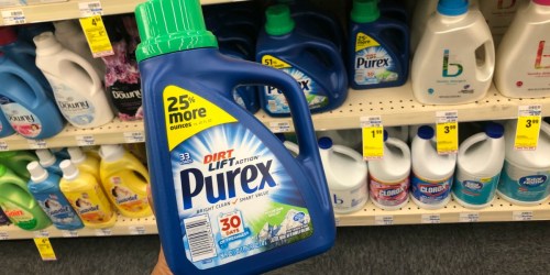 New Purex Laundry Coupons = Detergent Only 99¢ at CVS, Walgreens & Rite Aid