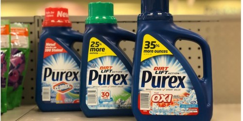 Purex Laundry Detergent Only $1.49 Per Bottle at CVS, Walgreens & Rite Aid