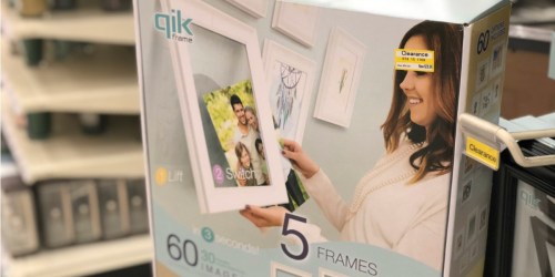 Target: Qik Frames 5-Piece Set Possibly Only $20.98 (Regularly $70)
