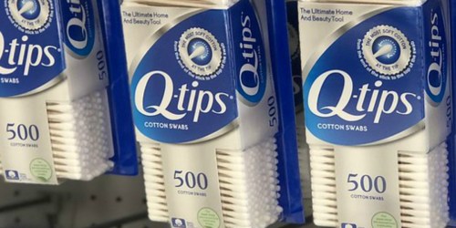 Amazon: Four Q-Tips Cotton Swabs 500-Count Packs $7.95 Shipped (Just $1.99 Each)