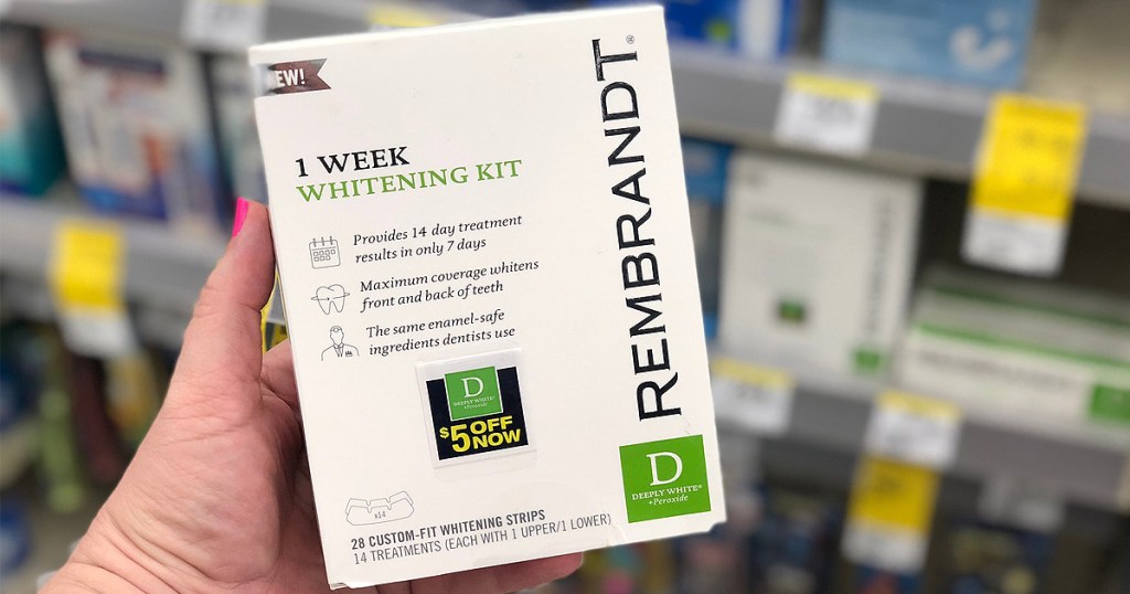 Score $10 Off Rembrandt Teeth Whitening Kits at Walgreens ...