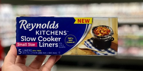 Reynold’s Small Slow Cooker Liners Only $1.12 at Target