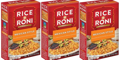 Amazon: Rice A Roni Mexican Style Rice Boxes 12 Pack Just $9.43 Shipped (Only 78¢ Per Box)