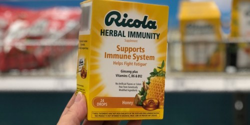 50% Off Ricola Herbal Immunity Drops at Target (Just Use Your Phone)