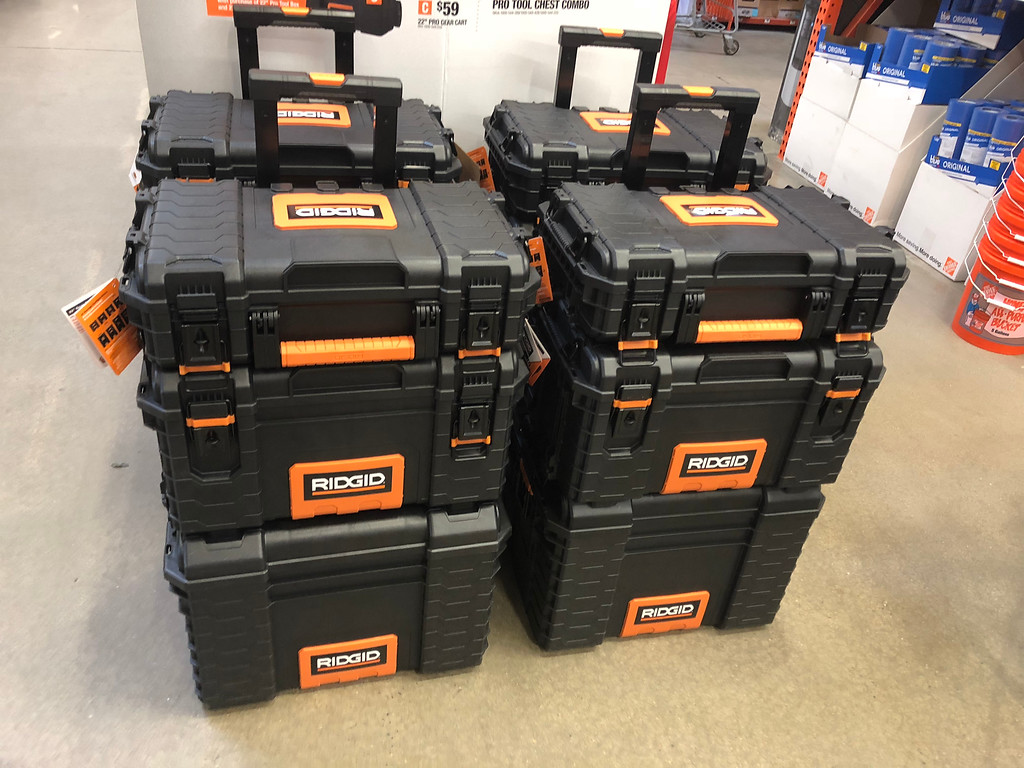 Ridgid Pro Organizer, Tool Box & Cart Only 98 Shipped at Home Depot